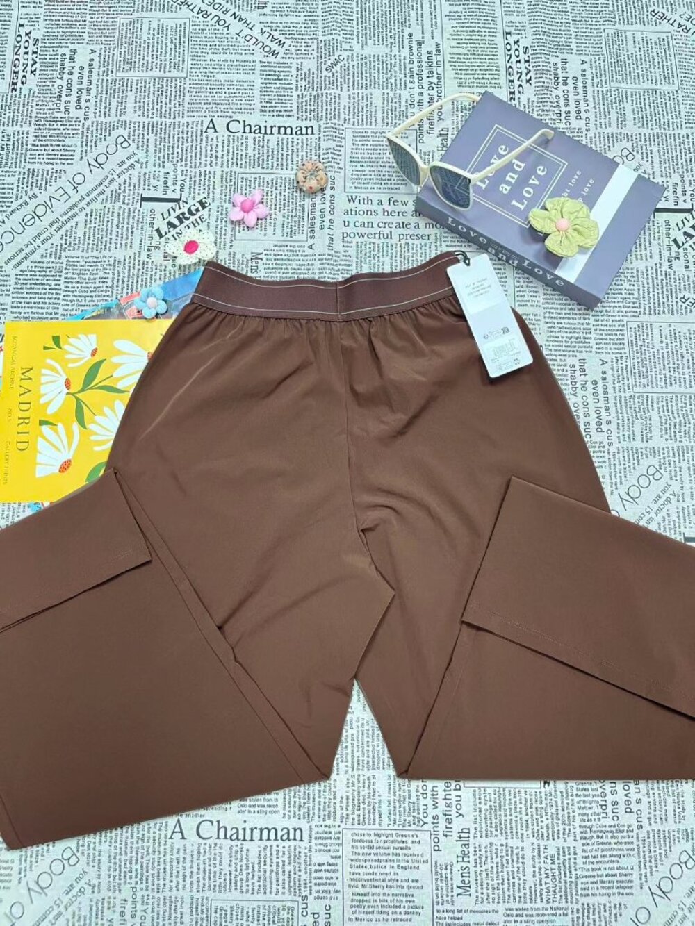 🤠ALO Yoga Suit Up Trouser (Regular)🐎Premium rich dark brown - Picture 4 of 8